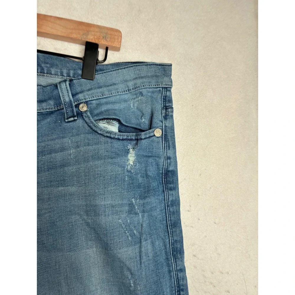 Rock & Republic Kasandra Bootcut Jeans Rhinestone Logo Medium Wash‎ Womens 16M
